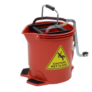 Edco Wringer Bucket 15L - Red